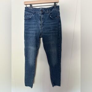 Zara Dark Blue Skinny Jeans